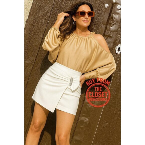 ZARA BLOGGER FAVE!!! High-Waisted Mini Skirt NWT LAST ONE!!! - Picture 4 of 16